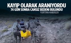 74 gün sonra acı son: Kayıp alzheimer hastası ölü bulundu