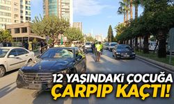 Adana’da dehşet! 12 yaşındaki çocuğa çarpan sürücü kaçtı