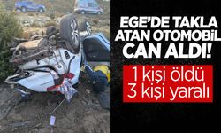 Otomobil takla attı, sürücü hayatını kaybetti