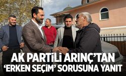 AK Partili Arınç'tan erken seçim sorusuna yanıt