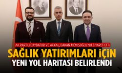 AK Partili Baybatur ve Akkal’dan Bakan Memişoğlu’na ziyaret