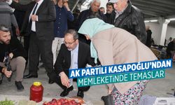 AK Partili Kasapoğlu'ndan memleketinde temaslar