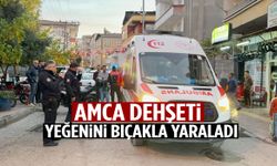 Amca dehşeti… Yeğenini bıçakla yaraladı!