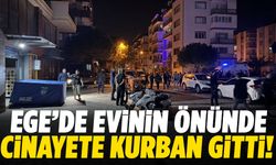 Evinin önünde cinayete kurban gitti!