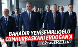 Bahadır Yenişehirlioğlu G-20'de Cumhurbaşkanı Erdoğan'a eşlik etti