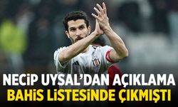 Bahis listesinde çıkmıştı! Necip Uysal'dan açıklama...