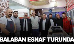 Başkan Balaban’dan komşu esnafa ziyaret