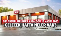 BİM 18 Kasım aktüel ürünler kataloğu yayında!
