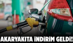 Akaryakıtta peş peşe indirim!