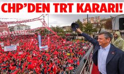 CHP'den flaş TRT kararı!