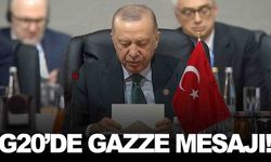 Cumhurbaşkanı Erdoğan’dan G20 zirvesinde Gazze mesajı