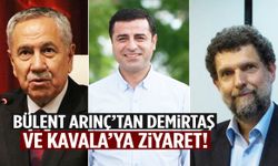 Demirtaş ve Kavala ile görüşen Bülent Arınç’tan ‘tahliye’ açıklaması