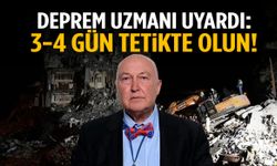 Deprem uzmanı uyardı: 3-4 gün tetikte olun