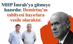 Devlet Bahçeli: MHP İmralıya gitmeye hazırdır, Demirtaş'ın tahliyesi hayırlara vesile olacaktır