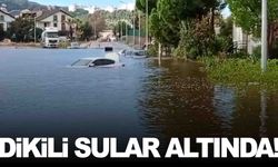 İzmir’de Dikili de sular altında!