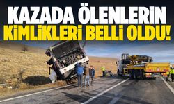 Feci otobüs kazasında hayatını kaybedenler belli oldu