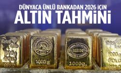 Dünyaca ünlü bankadan 2026 için altın tahmini