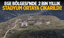 Ege Bölgesi'nde 2 bin yıllık stadyum ortaya çıkarıldı!