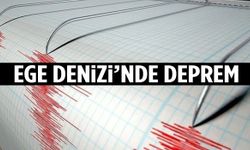 Ege Denizi’nde deprem! AFAD şiddetini açıkladı