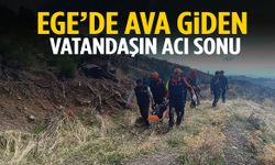 Ege’de ava giden vatandaşın acı sonu