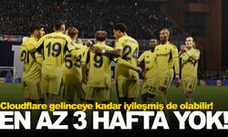 Fenerbahçe’nin yıldızından kötü haber… En az 3 hafta yok!