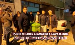 Eşinden haber alamayınca garaja indi! Gördüğü manzara karşısında şoke oldu…
