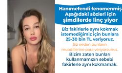'Fakirlerle aynı kokmak istemeyen' kadın gündem oldu