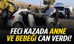 Elazığ'daki feci kazada anne ve bebeği can verdi!