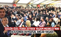 Ferdi Zeyrek’in adı Eskişehir’de yaşayacak! Özgür Özel açılışını yaptı