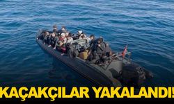 Urla açıklarında düzensiz göçmen operasyonu