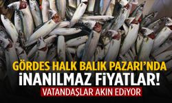 Gördes Halk Balık’ta kampanya devam ediyor! İnanılmaz fiyatlar… Vatandaşlar akın ediyor
