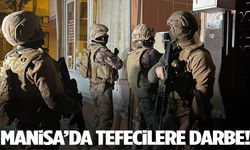 Manisa’da tefeci operasyonu! Kıskıvrak yakalandılar…