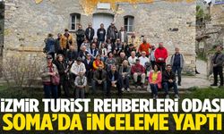 İzmir Turist Rehberleri Odası Soma’da inceleme yaptı