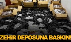 İzmir’de zehir deposuna baskın: 550 binden fazla uyuşturucu hap ele geçirildi