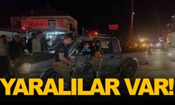 Manisa’da kaza… Kamyonla pikap çarpıştı… Yaralılar var