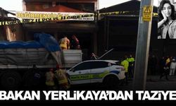 Bakan Yerlikaya’dan şehit polis Hatice Ünal için başsağlığı mesajı