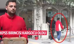 KPSS birincisi kargocu oldu
