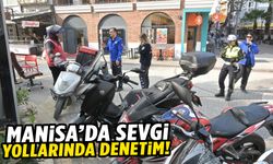 Manisa’da yaya yollarına motosikletle giren sürücülere ceza yağdı!