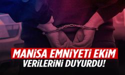Manisa Emniyeti ekim verilerini duyurdu