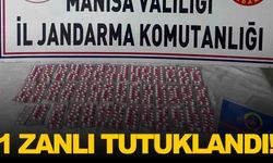 Manisa Salihli’de uyuşturucu sevkiyatına jandarma engeli: 1 tutuklama