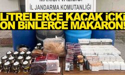 Manisa Turgutlu’da kaçak içki ve tütün operasyonu: 3 kişi gözaltına alındı