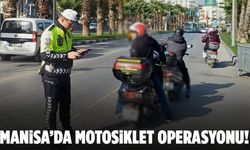 Manisa’da motosiklet operasyonu! 2 milyonu aşkın ceza kesildi…