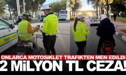 Manisa’da 3 günlük motosiklet denetimi… 2 milyon TL’yi aşkın ceza!