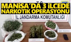 Manisa’da 3 ilçede narkotik operasyonu… Çok sayıda uyuşturucu ele geçirildi!