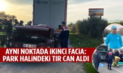 Manisa’da aynı noktada ikinci ölüm! Park halindeki tır bu kez 2 çocuk babasını hayattan kopardı…