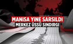 Manisa'da bir sarsıntı daha! Merkez üssü Sındırgı...