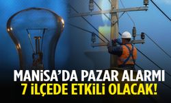 Manisa’da pazar alarmı! 7 ilçede etkili olacak