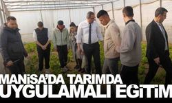 Manisa’da tarımda uygulamalı eğitim… Büyük başarı dikkat çekti!