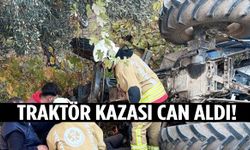 Manisa’da traktör kazası… Çiftçi devrilen traktörün altında kalarak hayatını kaybetti!
