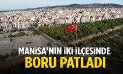 Manisa’nın iki ilçesinde boru patladı! Sular yok…